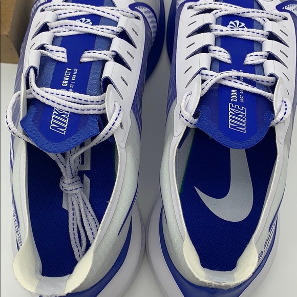 • NIKE ZOOM GRAVITY white/clear-racer blue men’s - Picture 9 of 16